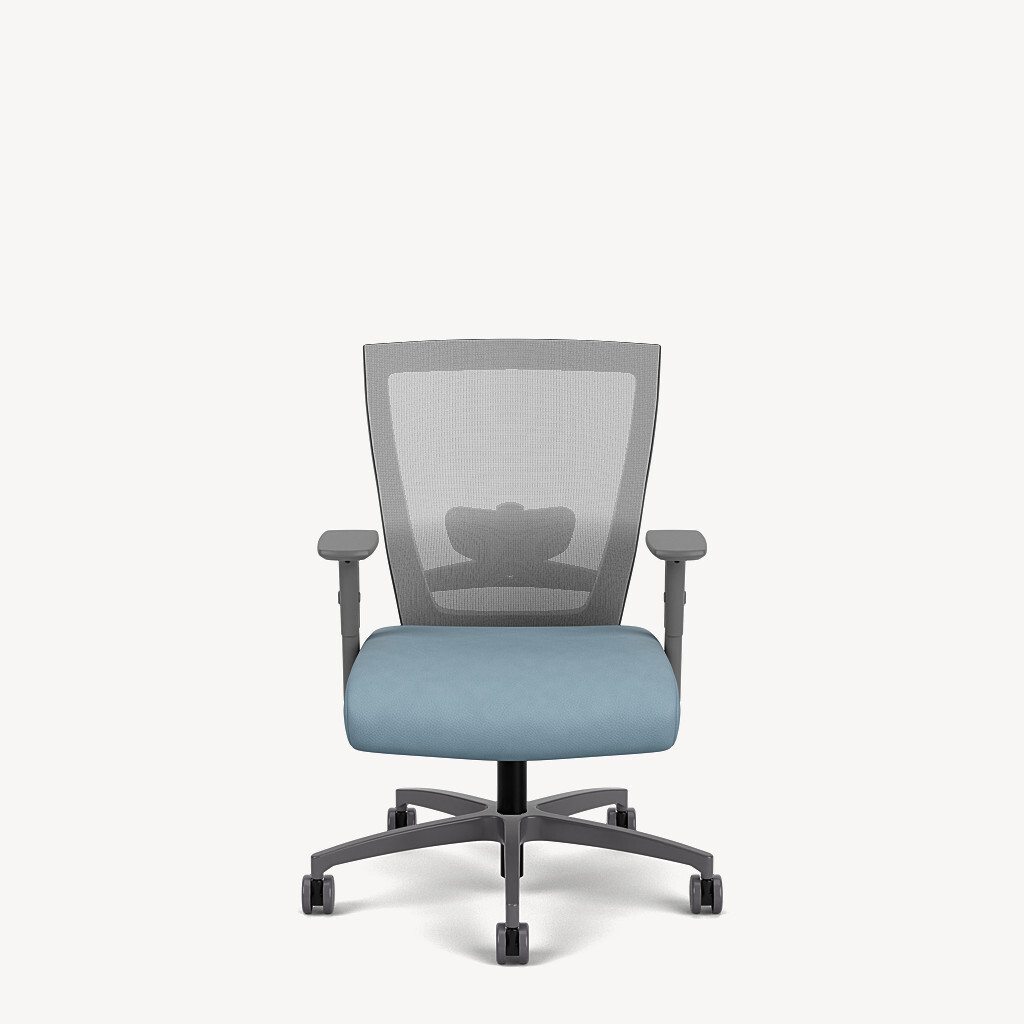 II mid back chair with a large seat