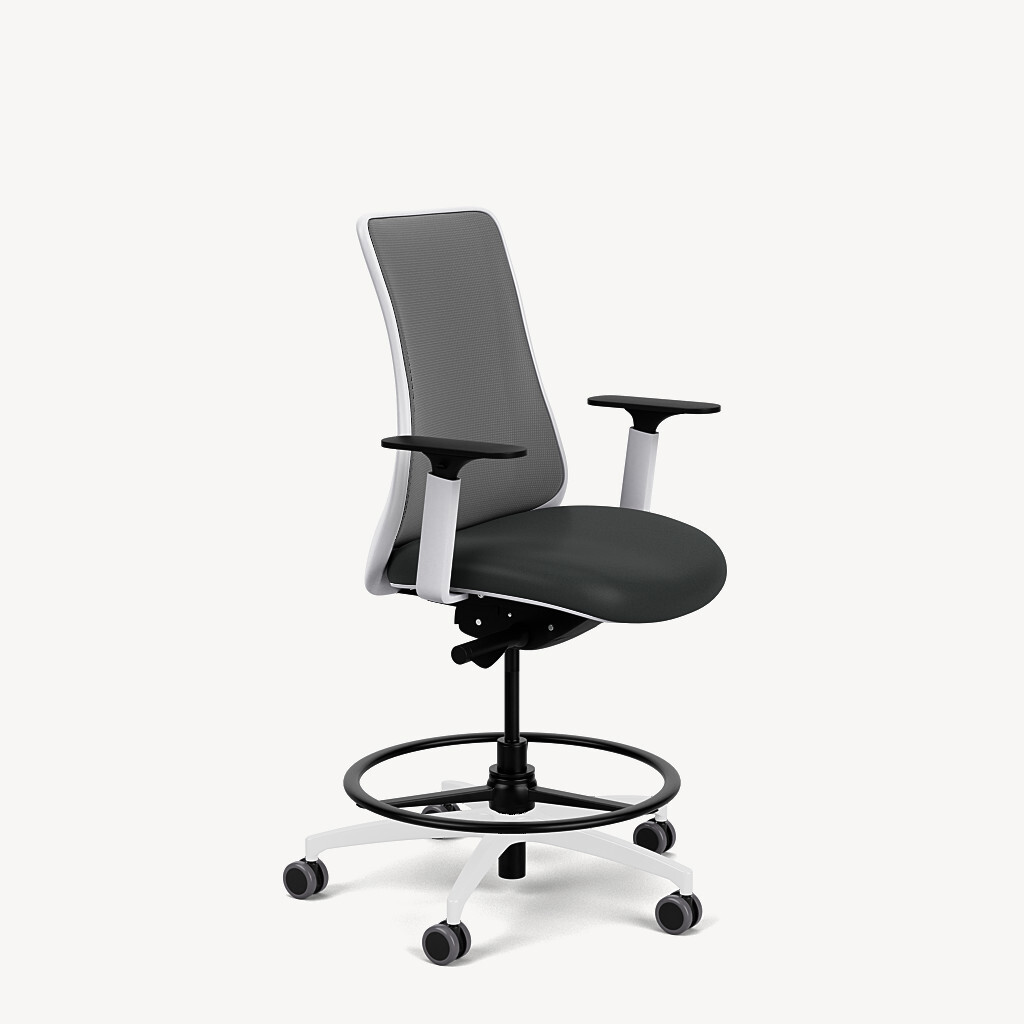 stool with a standard A seat