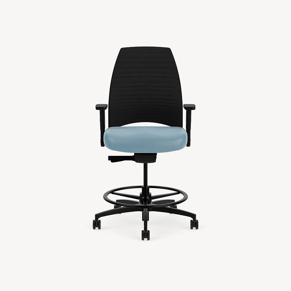groove stool with a medium comfort seat