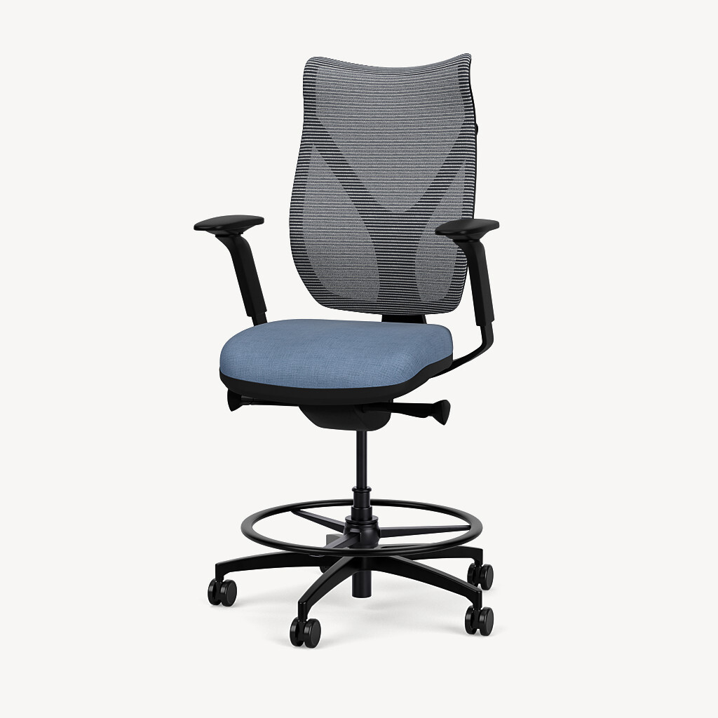 sit-to-stand with telescoping gas lift