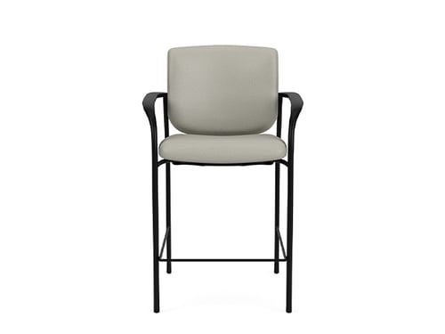 II upholstered back bar stool