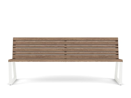 faux wood double seat bench (Please contact the manufacturer for pricing details)