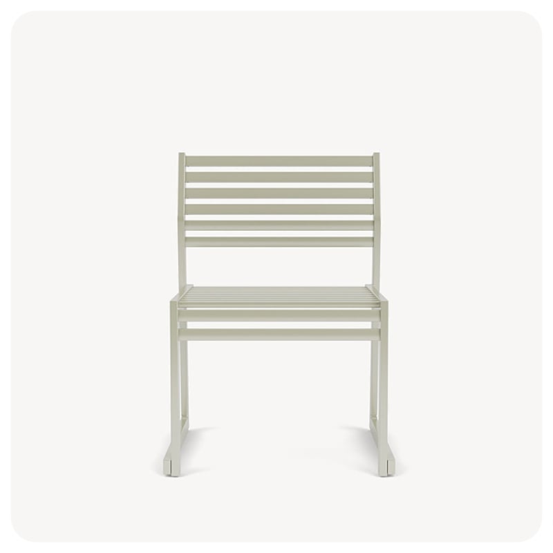 60 cm long armless chair with backrest (Please contact the manufacturer for pricing details)