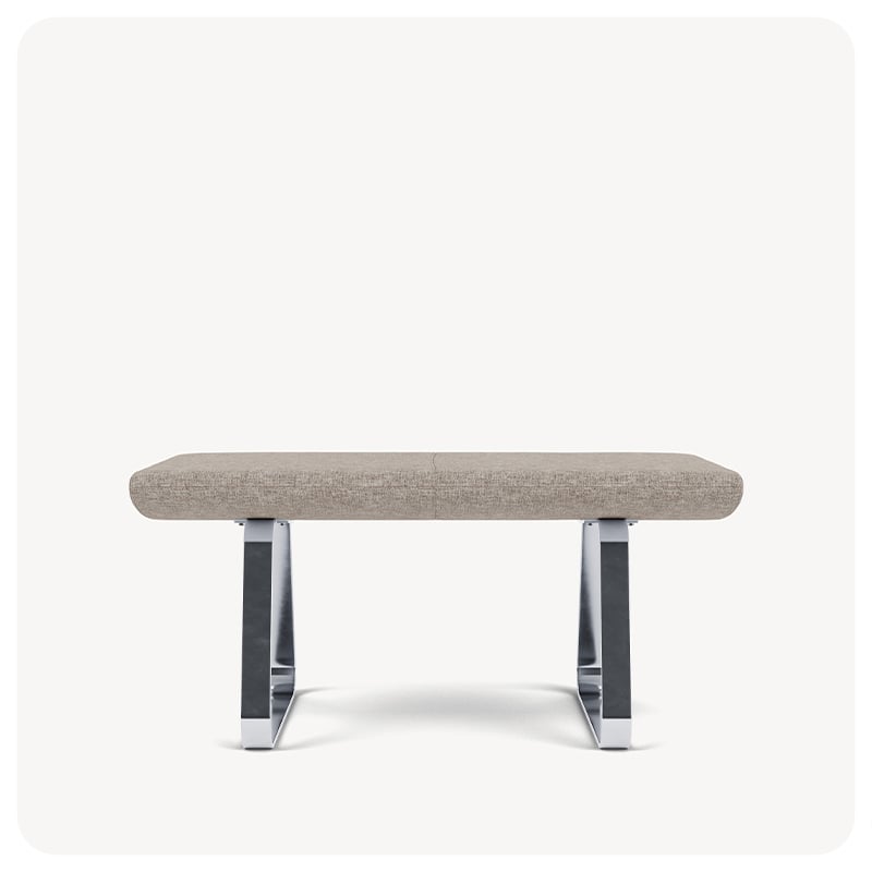40" long flat bench