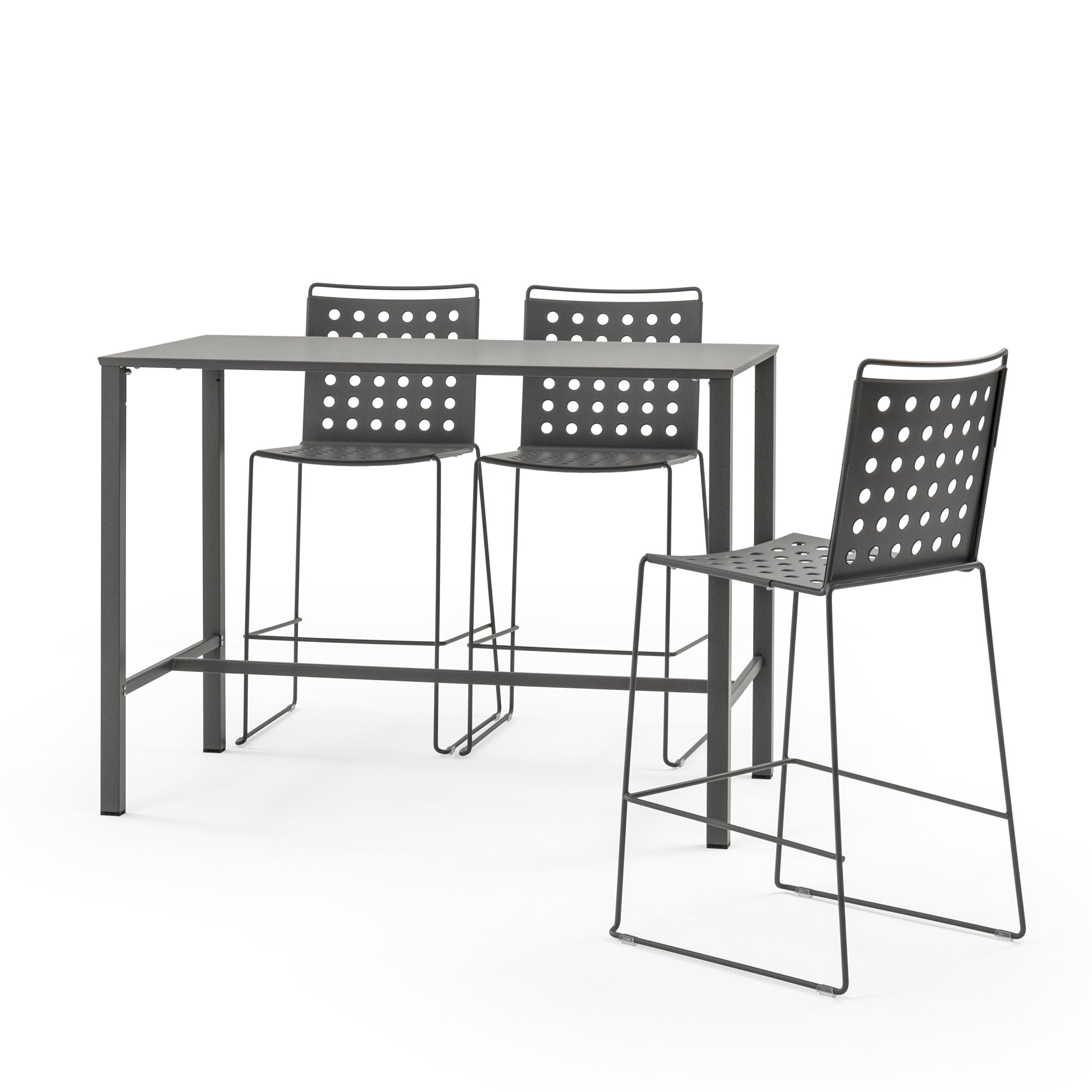 Tables 80x140 cm bar height rectangular table (Please contact the manufacturer for pricing details)