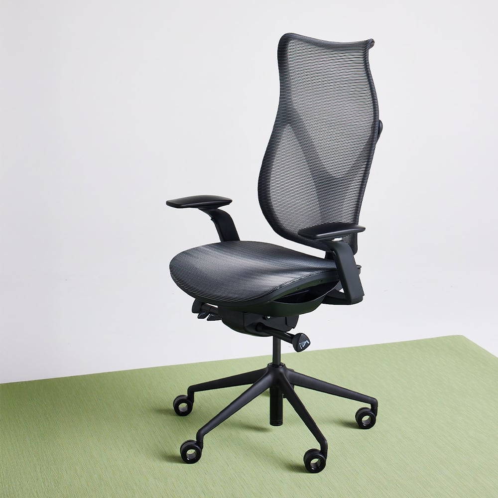 mesh high back with a mesh seat