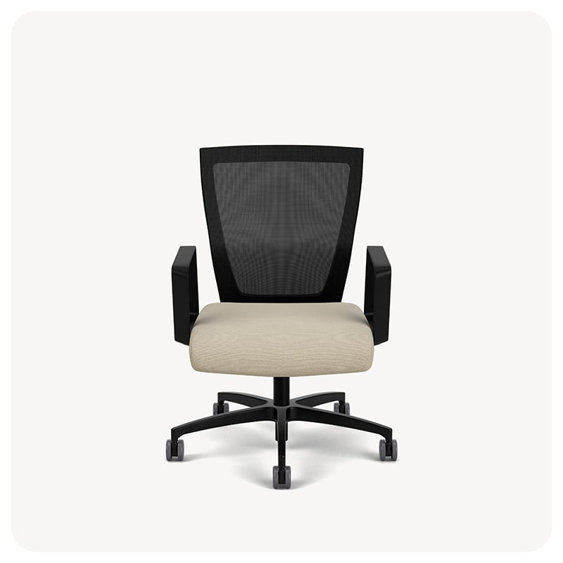 II mid back chair with a medium seat